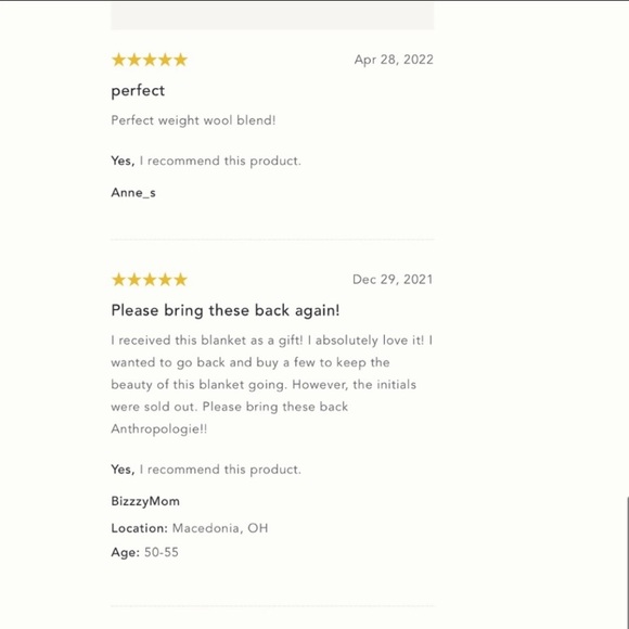 New! Anthropologie-Faribault Monogram Wool Blend Throw Blanket-A - Picture 7 of 11